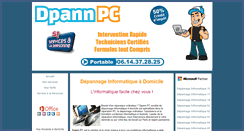 Desktop Screenshot of dpannpc.fr